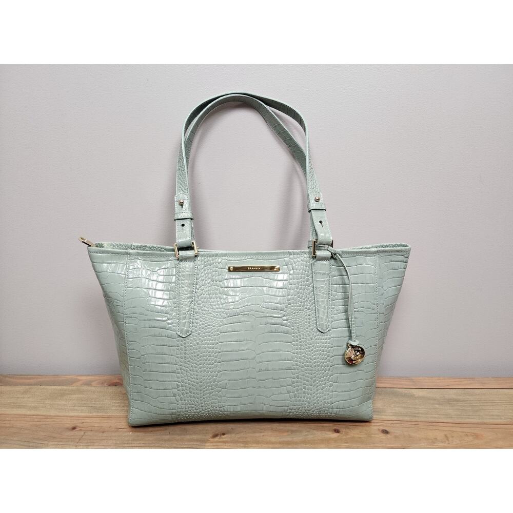 Brahmin Medium Arno Cascade Majestic Satchel Handbag Shoulder Bag